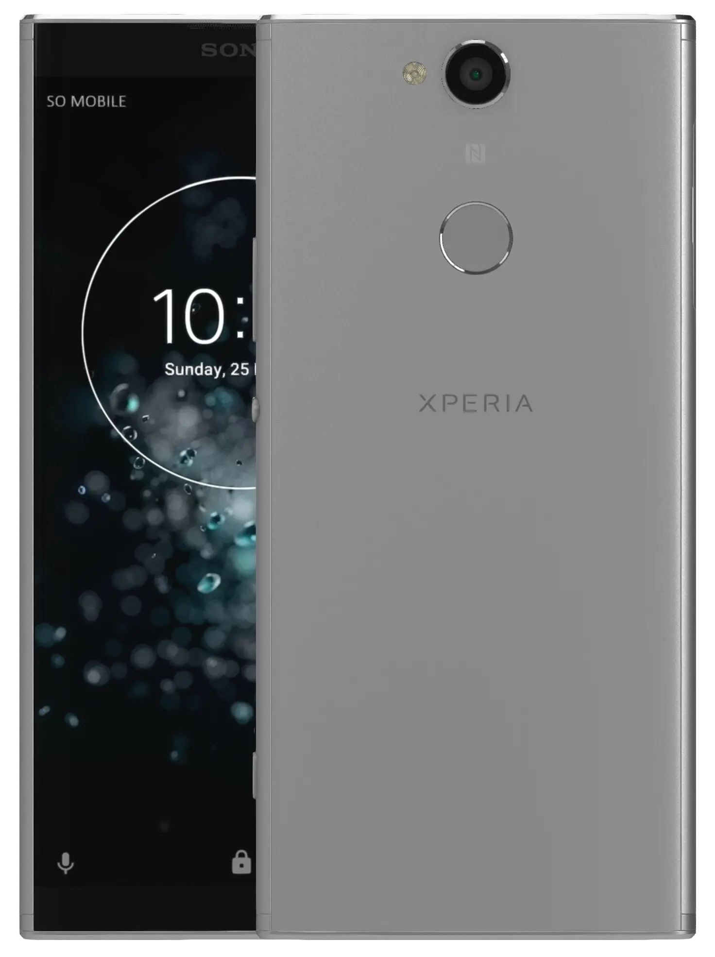 Sony Xperia XA2 Plus Silver Official Image