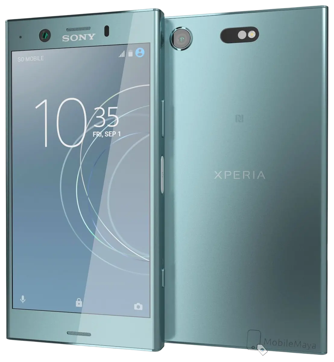 Sony Xperia XZ1 Compact Horizon Blue Official Image