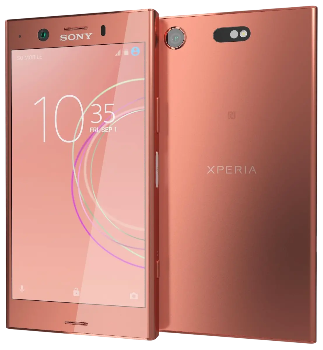 Sony Xperia XZ1 Compact Twilight Pink Official Image