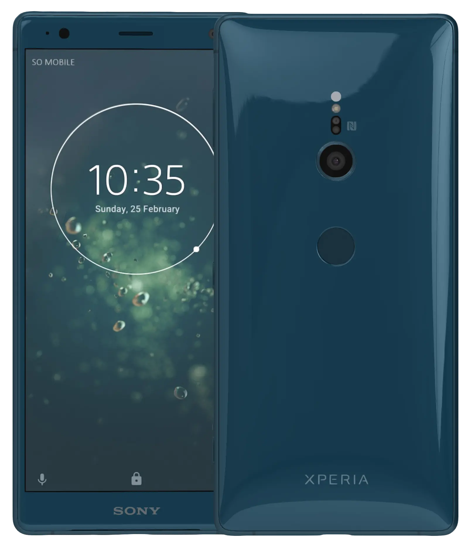 Sony Xperia XZ2 Deep Green Official Image