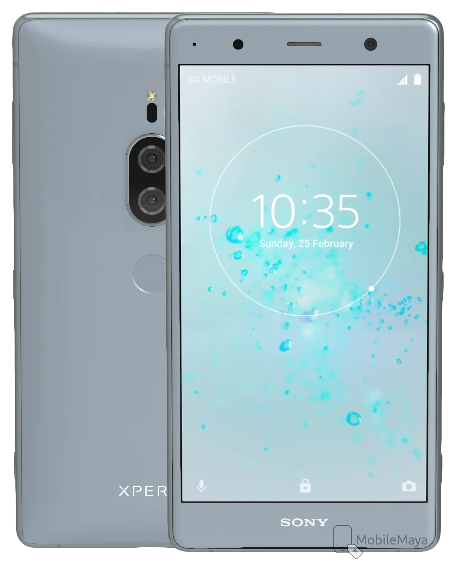Sony Xperia XZ2 Premium Front & Back Image