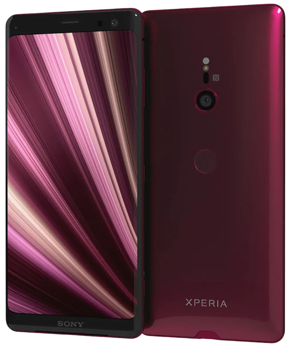 Sony Xperia XZ3 Bordeaux Red Official Image