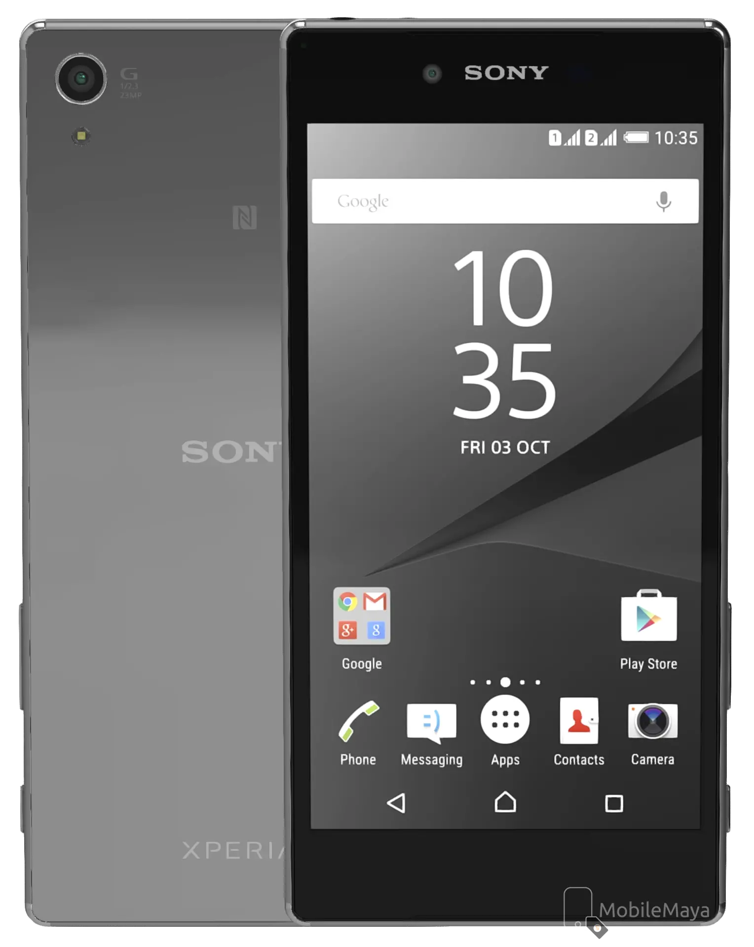 Sony Xperia Z5 Premium Dual Front & Back Image