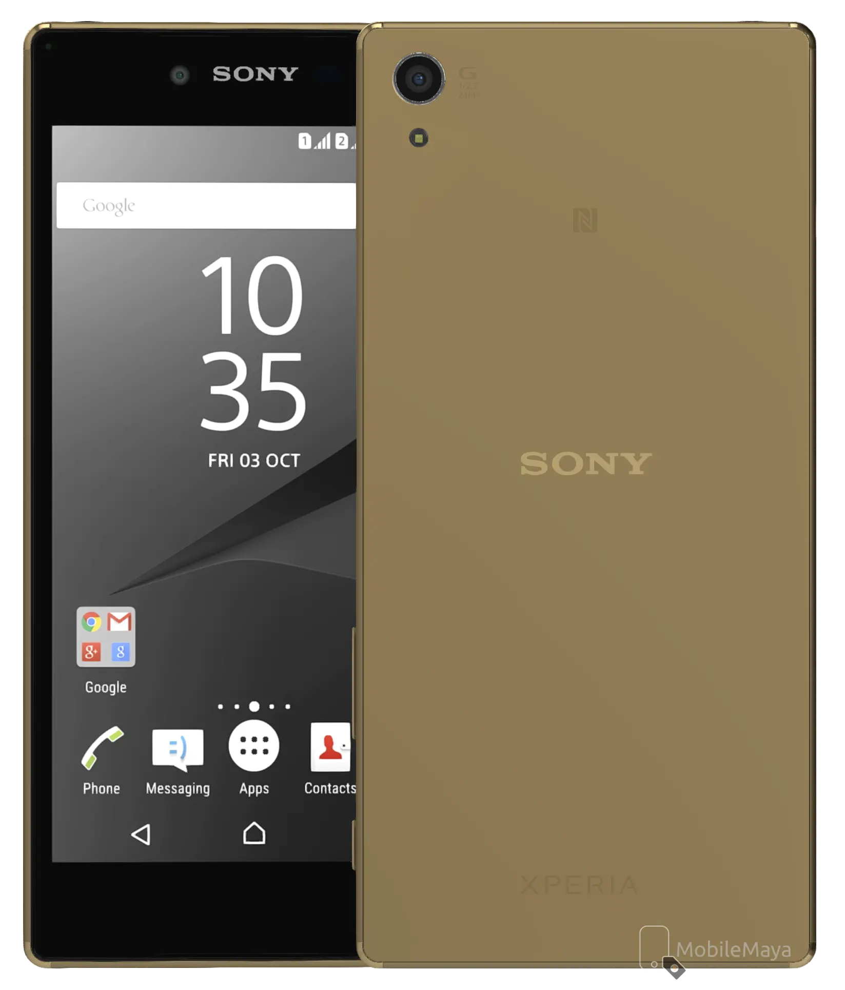 Sony Xperia Z5 Premium Dual Gold Official Image