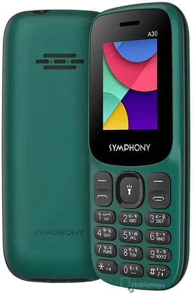 Symphony A30 Green Official Image