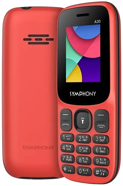Symphony A30 Red Official Image