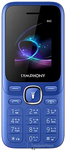 Symphony B62 Royal Blue Front Official Image