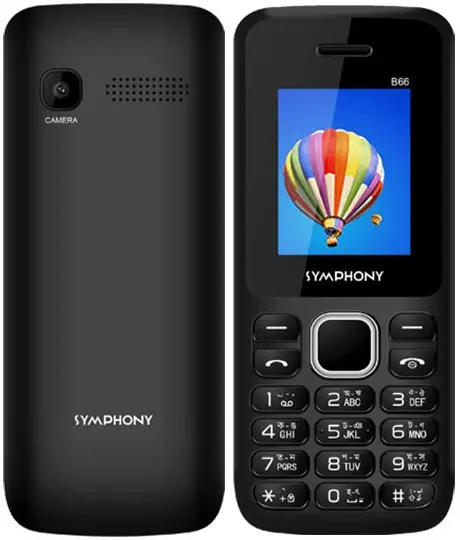 Symphony B66 Black Image.