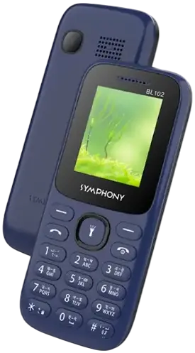 Symphony BL102 Blue Official Image