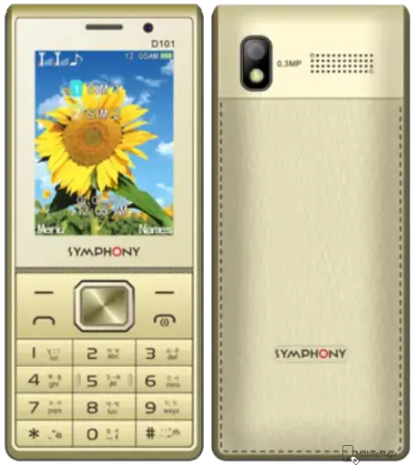 Symphony D101 Gold Image.