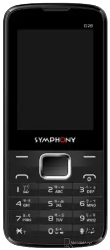 Symphony D26 Black Image.