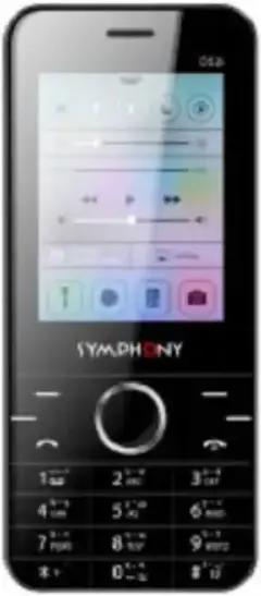 Symphony D52i Front Side Image.