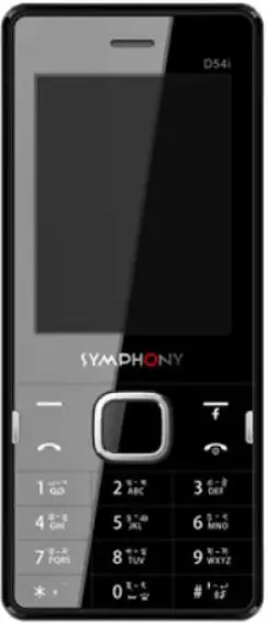 Symphony D54i Front Side Image.