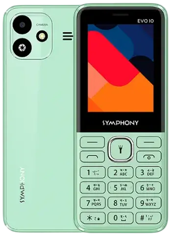 Symphony EVO 10 Green Official image