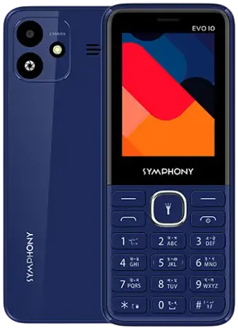 Symphony EVO 10 Navy Blue Official Image