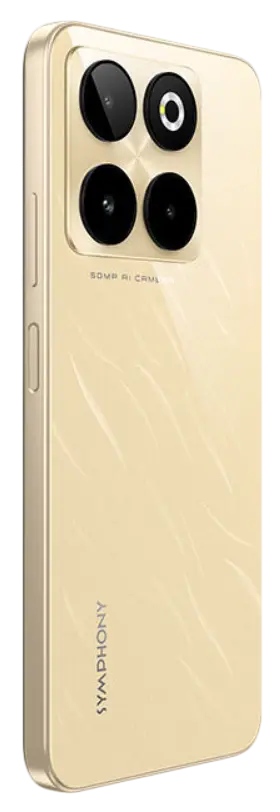 Symphony Innova 40 4G Cosmic Gold Right Side Image.
