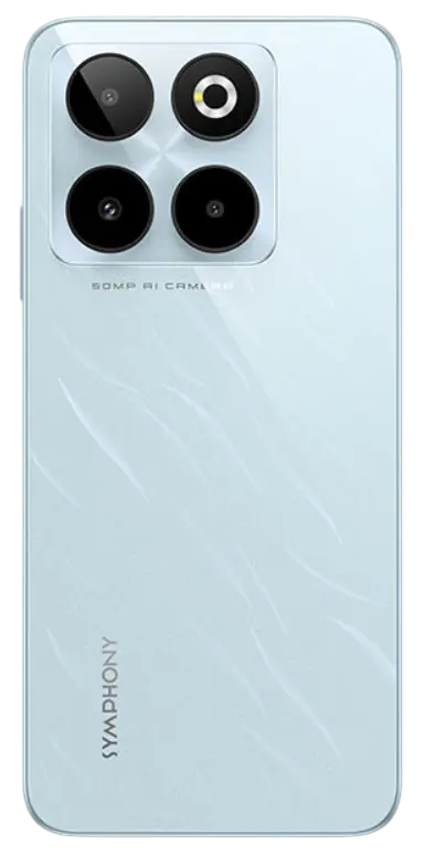 Symphony Innova 40 4G Ice Blue Back Image.