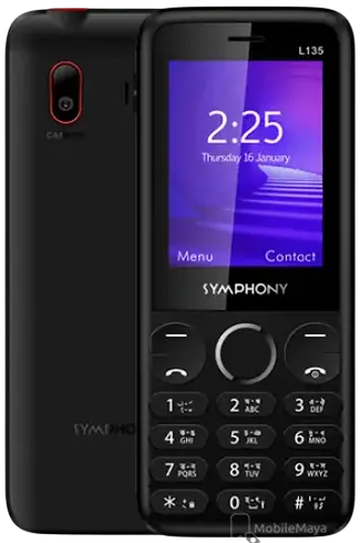 Symphony L135 Black Official Image