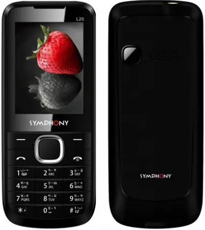 Symphony L20 Black Image.
