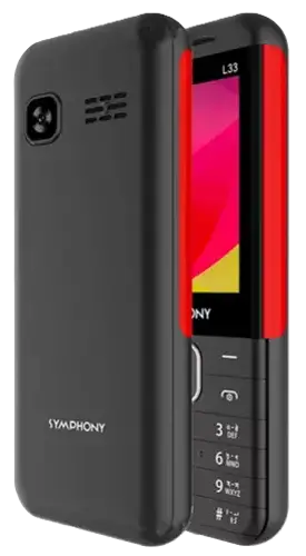 Symphony L33 black red image