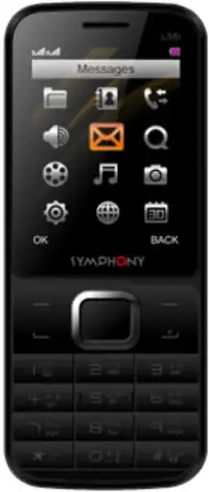 Symphony L56i Front Side Image.