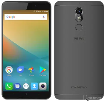 Symphony P8 Pro Black Image.