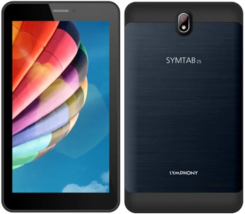 Symphony SYMTAB 25 Black Official Image.