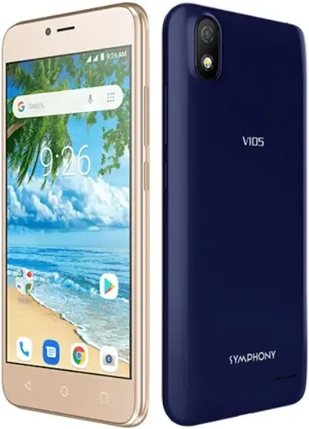 Symphony V105 Gold Image.