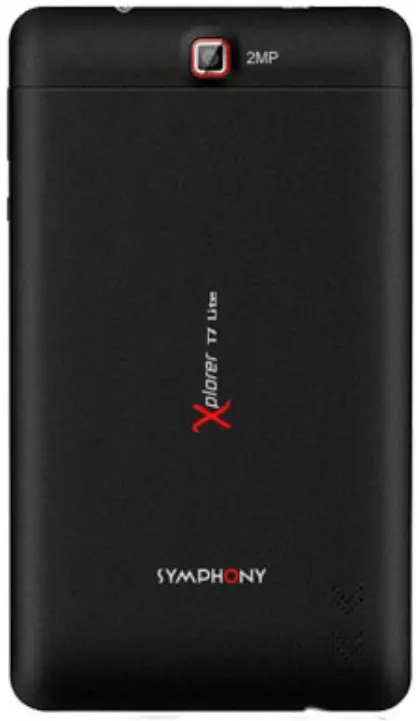 Symphony Xplorer T7 Lite Back Camera Side Image.