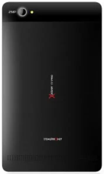 Symphony Xplorer T7 Pro Full Back Camera Side Image.