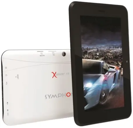 Symphony Xplorer T7i White Official Image.
