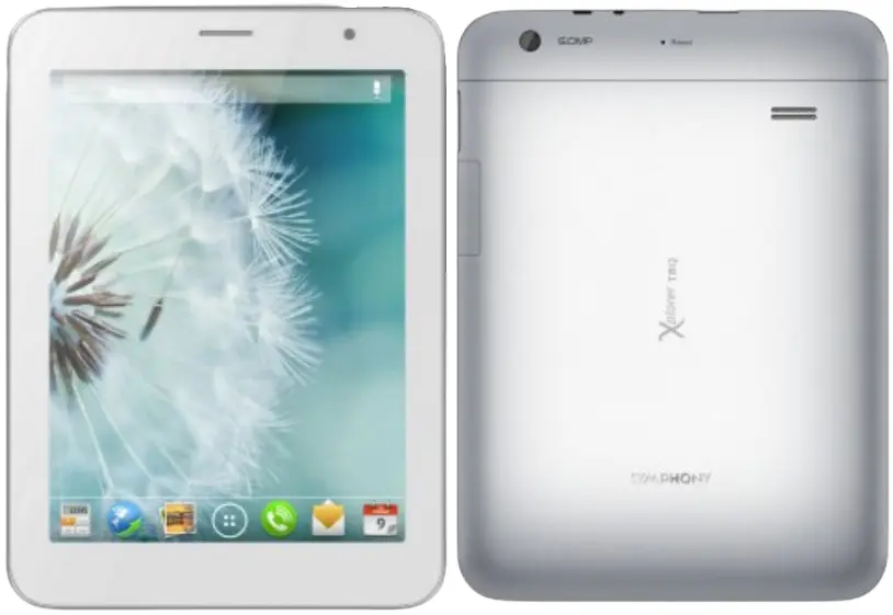 Symphony Xplorer T8Q White Official Image.