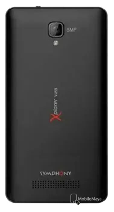 Symphony Xplorer V28 Back side
