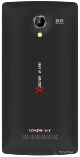 Symphony Xplorer W128 Back Side Image.