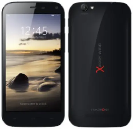 Symphony Xplorer W160 Black Image.