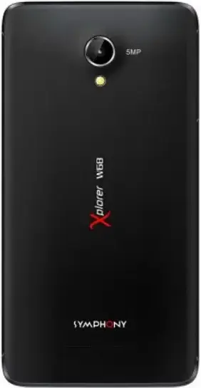 Symphony Xplorer W68 Back Side Image.