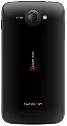 Symphony Xplorer W70Q Back Side Image.