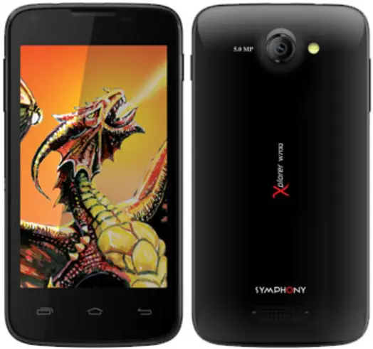 Symphony Xplorer W70Q Black Image.
