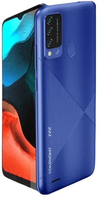 Symphony Z22 Blue Image.