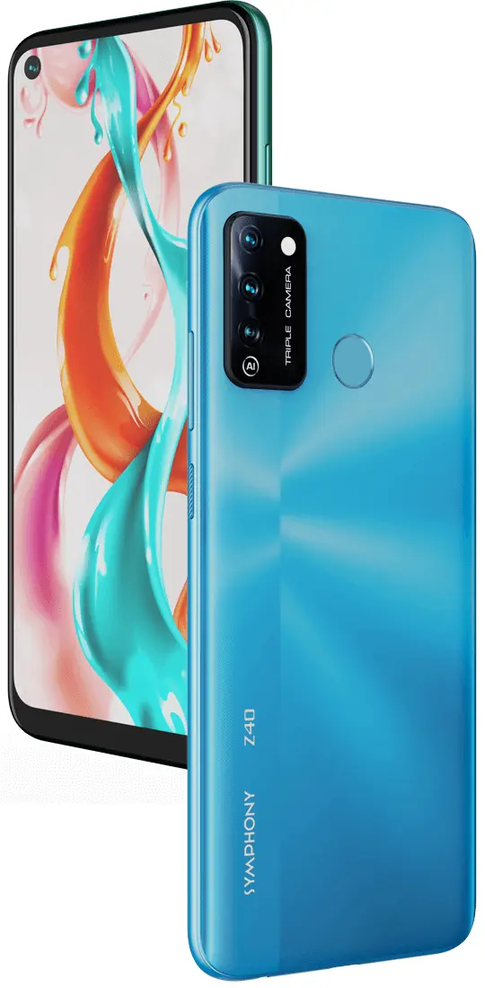 Symphony Z40 Dazzling Blue Image.