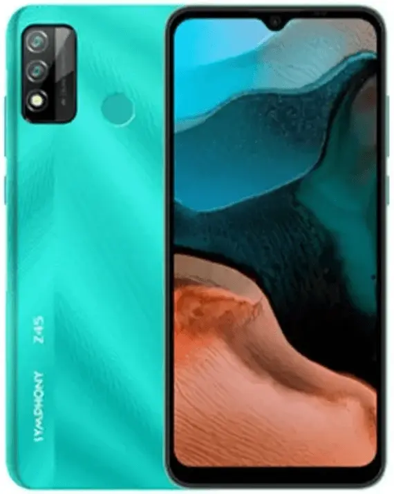 Symphony Z45 Green Image.