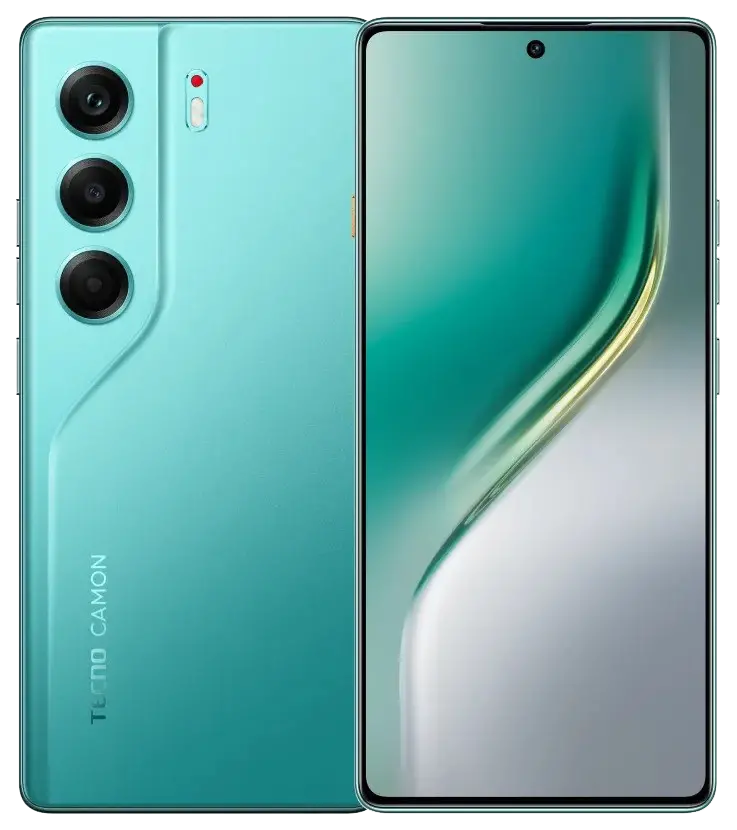 Tecno Camon 40 Emerald Glow Green (Limited Edition) Official.