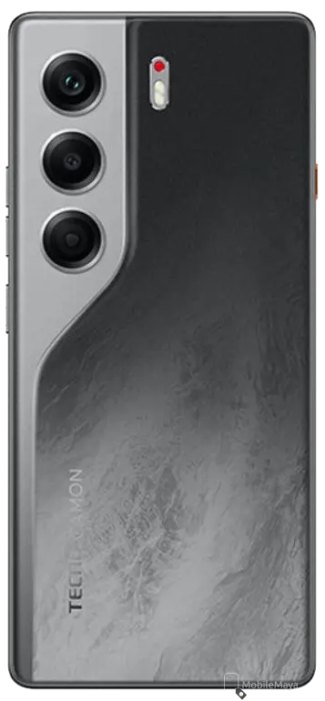 Tecno Camon 40 Galaxy Black Full Back Camera Side.
