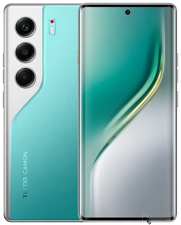 Tecno Camon 40 Pro 5G Emerald Lake Green Official.