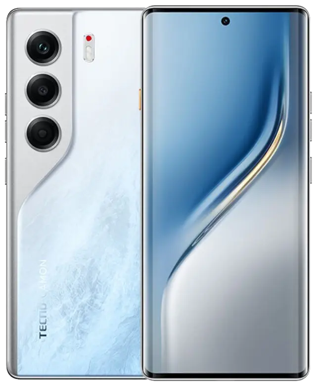 Tecno Camon 40 Pro 5G Glacier White Official.