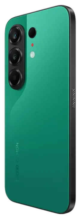 Tecno Camon 50 4G Malachite Green Left Side Image.