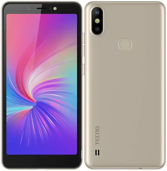 Tecno Camon iSky2 Champagne Gold Image.