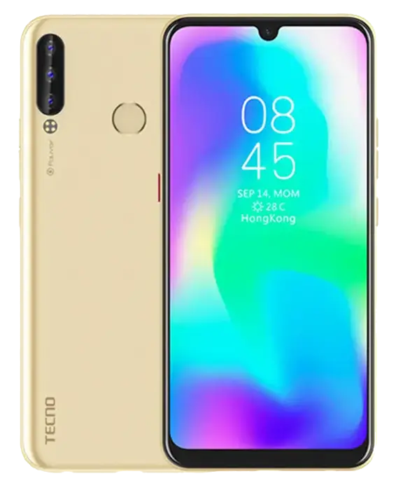 Tecno Pouvoir 3 Plus gold color photo