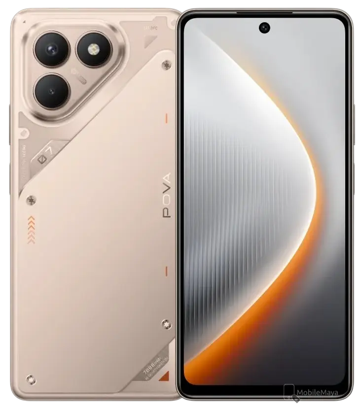Tecno Pova 7 Hyper Titanium Official Image