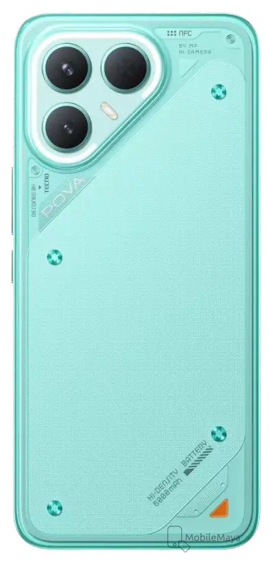 Tecno Pova 7 Pro 5G Back Image